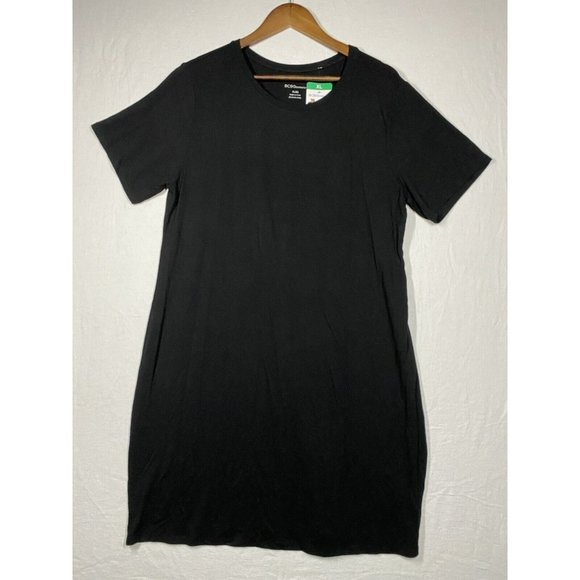 BCBGeneration Dresses & Skirts - BCBGeneration Women T-Shirt  Dress XL Black 1653526